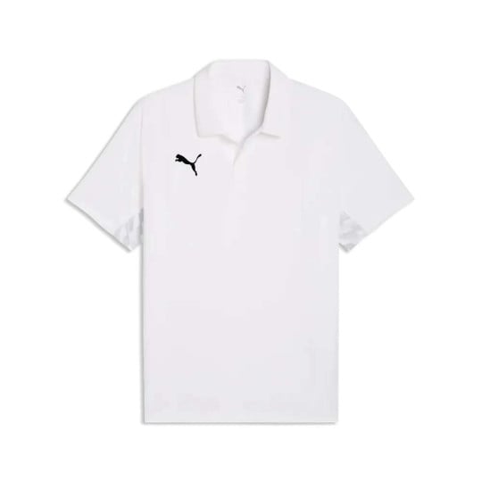 PUMA teamLIGA26 Sideline Polo Wit Grijs