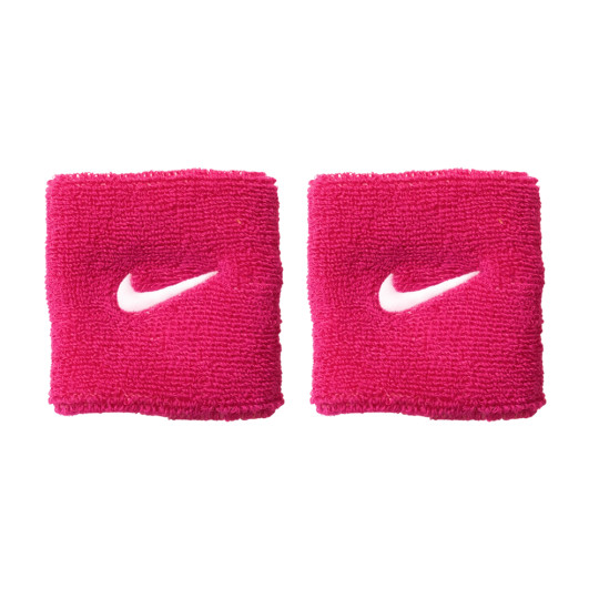 Nike Swoosh Classic Polsbanden 2-Pack Felroze Zwart