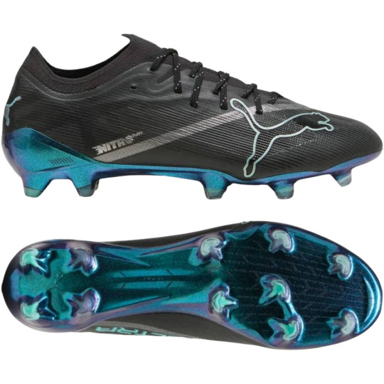 PUMA Ultra Nitro 7 Ultimate Gras Voetbalschoenen (FG) Zwart Intense Mint