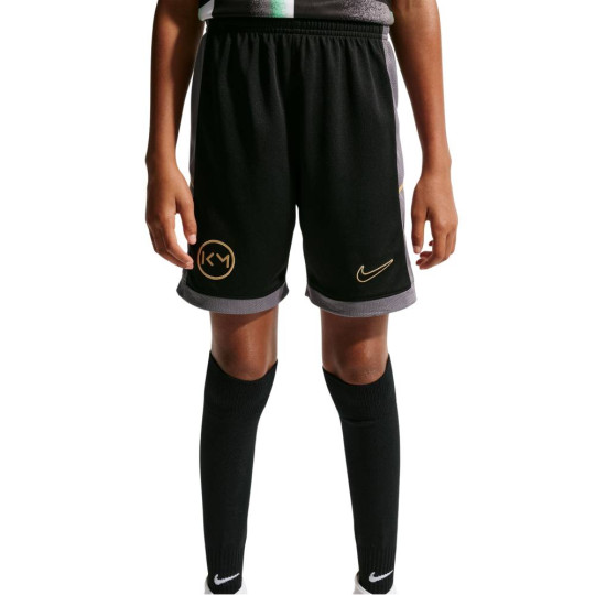 Nike Kylian Mbappé Academy 25 Trainingsbroekje Kids Zwart Grijs Goud