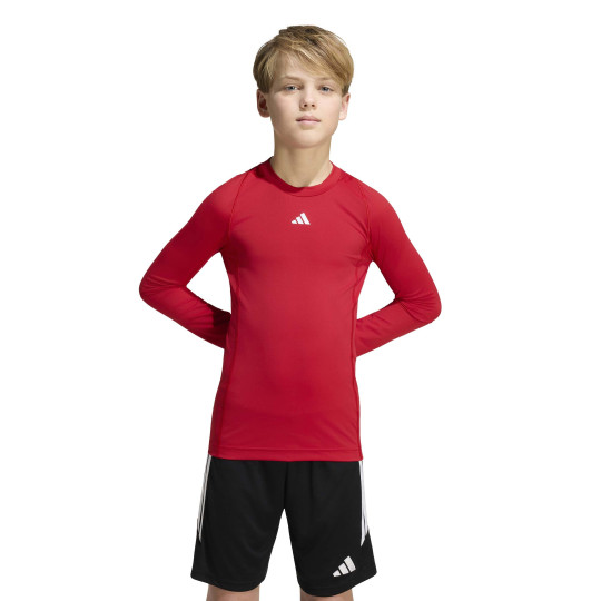 adidas TECHFIT Ondershirt Kids Rood
