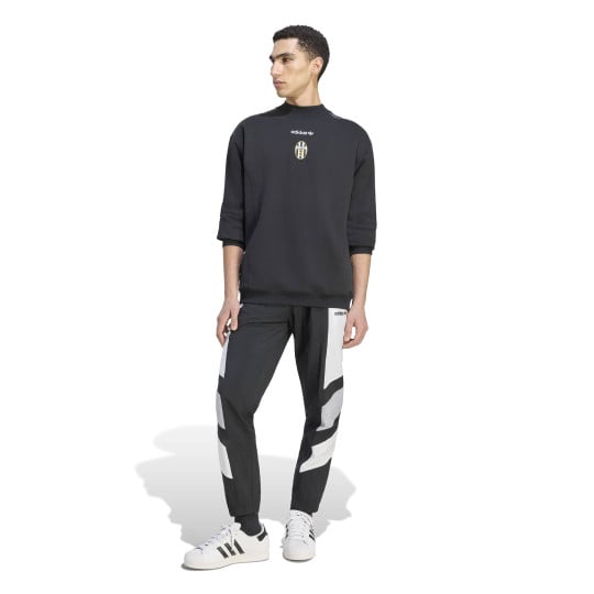 adidas Juventus EQT Crew Trainingspak Zwart Wit Grijs