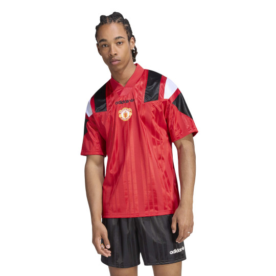 T-shirt adidas Manchester United EQT rouge noir blanc