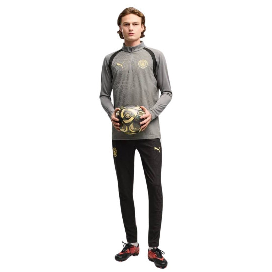 PUMA Manchester City Tracksuit 1/4-Zip 2026-2027 Dark Grey Black Golden Yellow