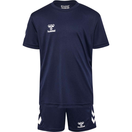 Hummel LOGO Trainingsset Kids Donkerblauw