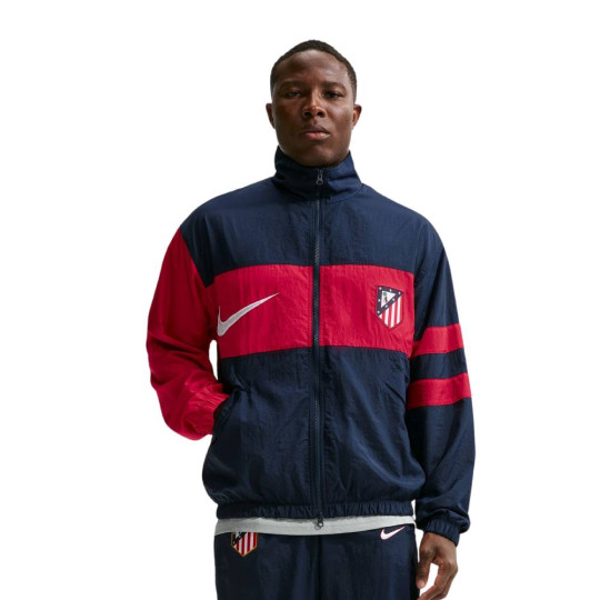 Nike Atletico Madrid Repel Woven Training Jacket 1996 Dark Blue Red White