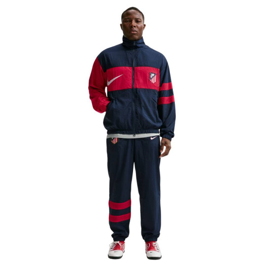 Nike Atletico Madrid Repel Woven Trainingspak 1996 Donkerblauw Rood Wit