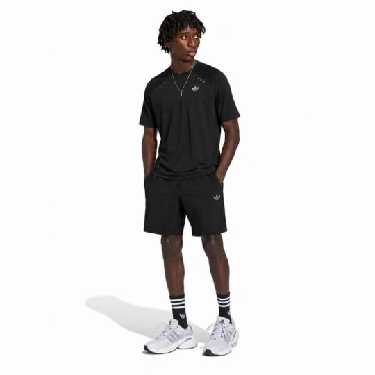 adidas Tech Essential Woven Zomerset Zwart Zilver