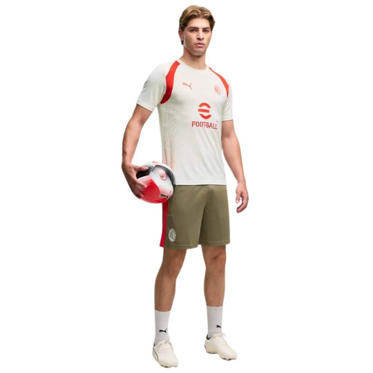 PUMA AC Milan Training Set 2026-2027 Light Grey Dark Green Red