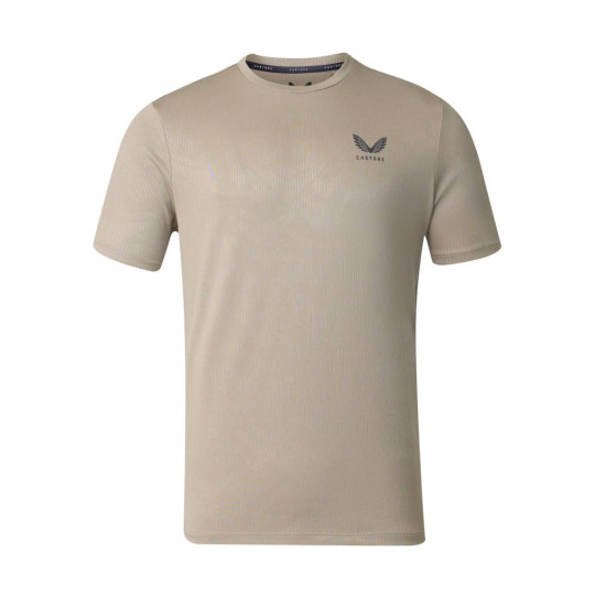 Castore Adapt All Over Print Trainingsshirt Lichtgrijs Donkergrijs
