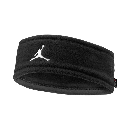 Nike Jordan Fleece Hoofdband 2.0 Zwart Wit