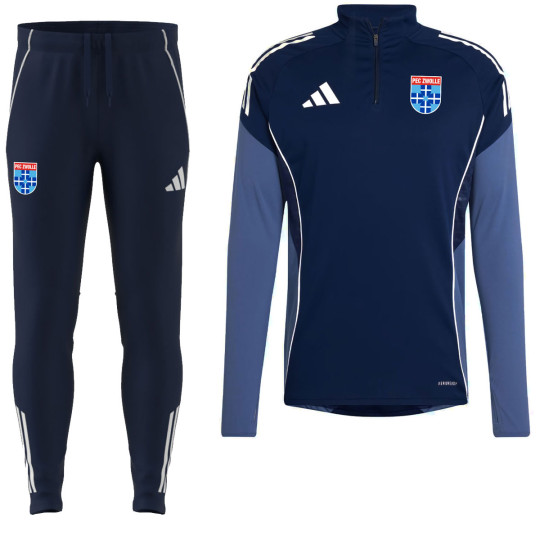adidas PEC Zwolle Trainingspak 1/4-Zip 2026-2027 Donkerblauw