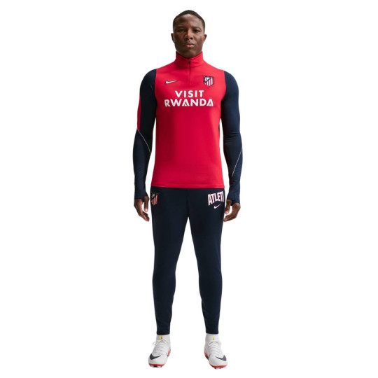 Nike Atletico Madrid Strike Trainingspak 1/4-Zip 2026-2027 Rood Donkerblauw Wit
