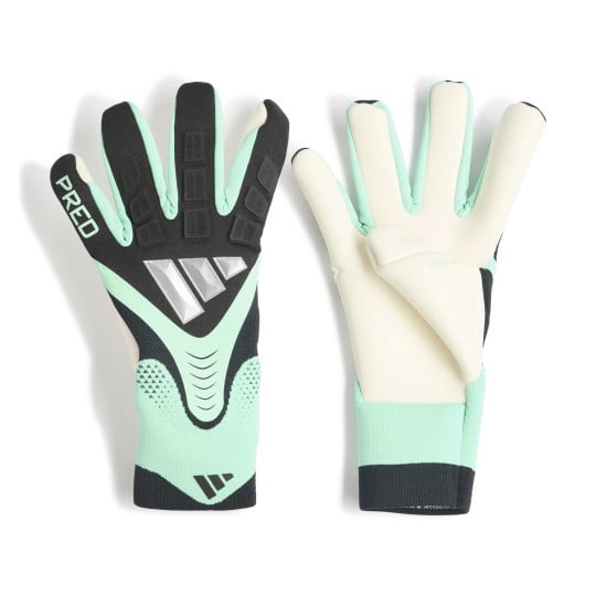 adidas Predator Pro Keepershandschoenen Zwart Mintgroen Zilver