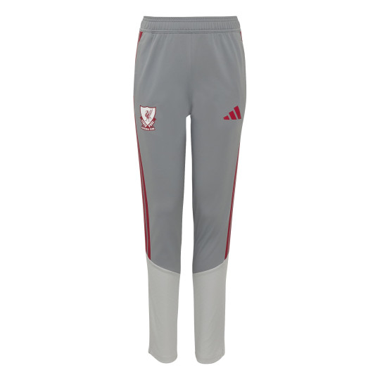 adidas Liverpool Europees Trainingsbroek 2026-2027 Kids Grijs Rood Wit