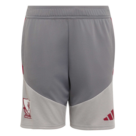 Pantalons d'entraînement adidas Liverpool European 2026-2027 pour Enfants, gris, rouge, blanc