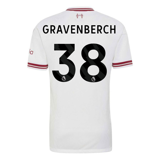 adidas Liverpool Gravenberch 38 Uitshirt Authentic 2026-2027