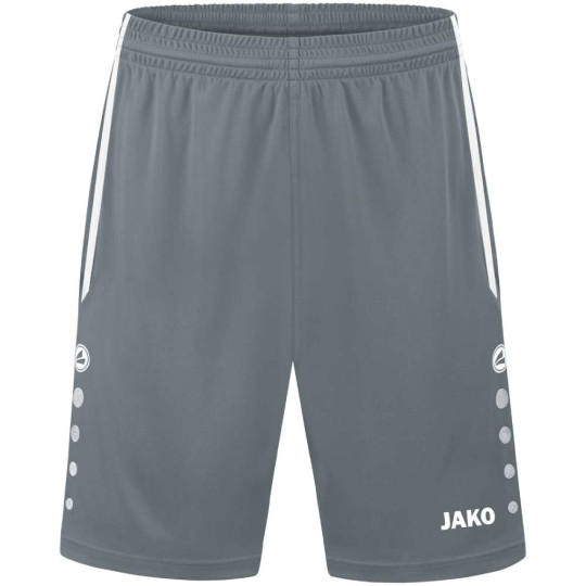 Short de football JAKO Allround gris clair