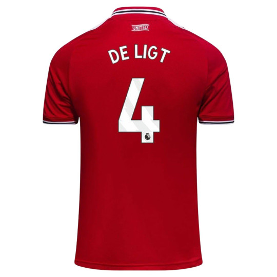 adidas Manchester United De Ligt 4 Thuisshirt 2026-2027 Kids