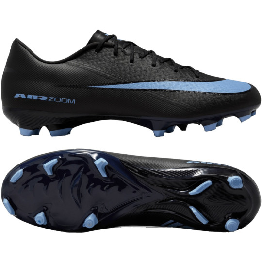 Nike Zoom Mercurial Vapor 16 Academy Grass/Artificial Grass Football Boots (MG) Black Light Blue