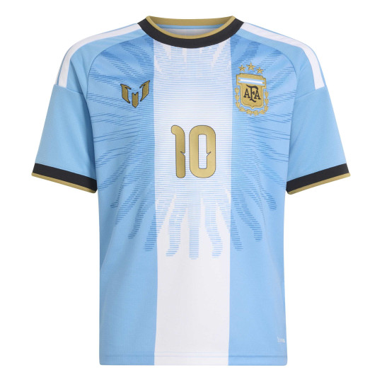 adidas Argentinië Wedstrijdshirt Lionel Messi 10 Kids