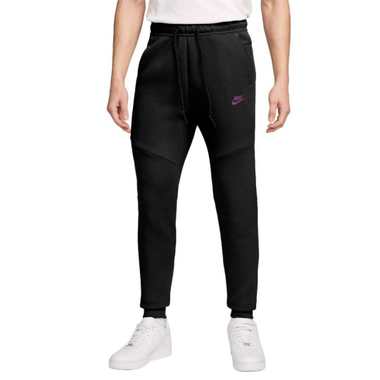 Pantalon de survêtement Nike Tech Fleece noir violet