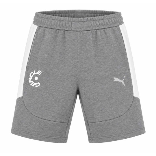 Short décontracté Puma Cercle Brugge 2026-2027 pour Enfants, gris