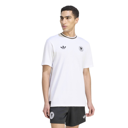 T-shirt adidas Allemagne 2026 blanc noir