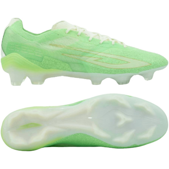 Sokito Scudetta Mr Lulu Gazon Naturel Chaussures de Foot (FG) Vert Blanc