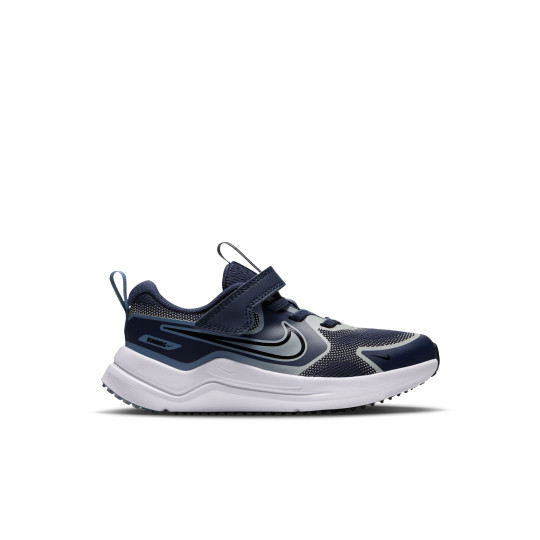 Nike Cosmic Runner Chaussures de Running Tout-Petits Bleu Foncé Bleu Clair Blanc