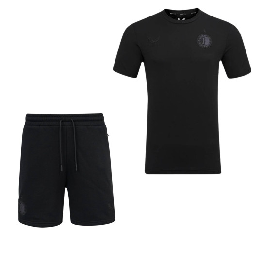 Ensemble polaire d'été Castore Feyenoord EU Travel 2026-2027 noir