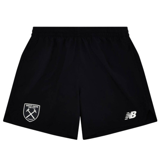 New Balance West Ham United Woven Training Short 2026-2027 Black White