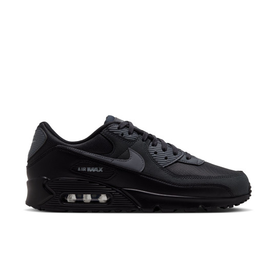 Nike Air Max 90 Premium Sneakers Zwart Donkergrijs Grijs