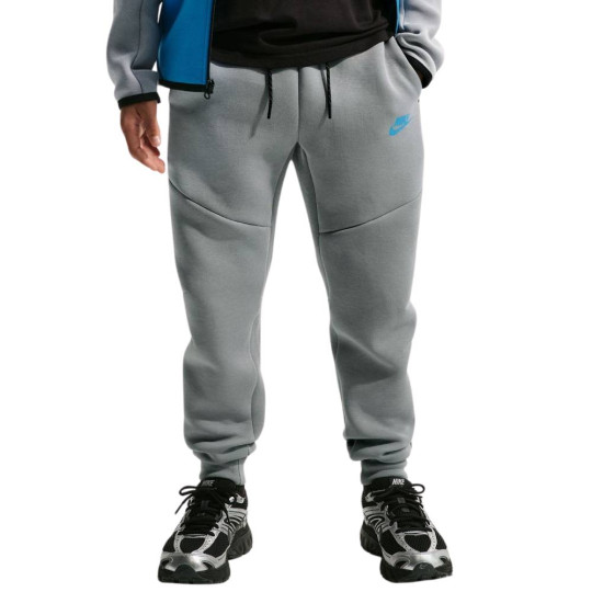 Nike Tech Fleece Sportswear Joggingbroek Kids Grijs Blauw Zwart