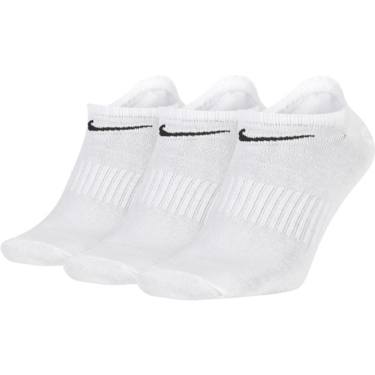 Nike Everyday Lightweight No-Show Sokken 3-Pack Wit
