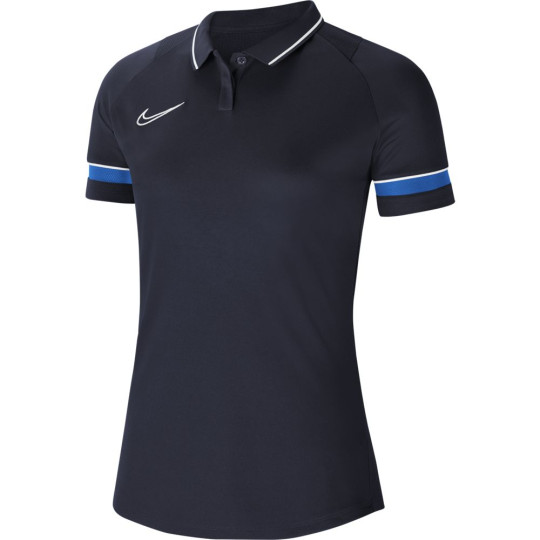 Nike Dri-Fit Academy 21 Polo Dames Donkerblauw