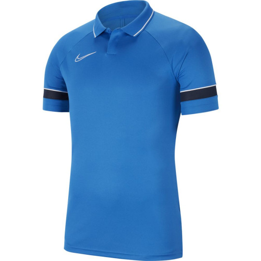 Nike Academy 21 Dri-Fit Polo Royal Blauw