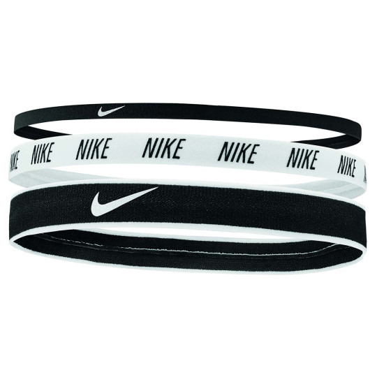 Nike Haarbanden Mix 3 pack Zwart Wit