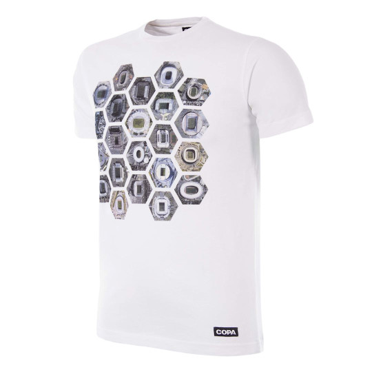 Copa Hexagon Stadium T-Shirt Wit