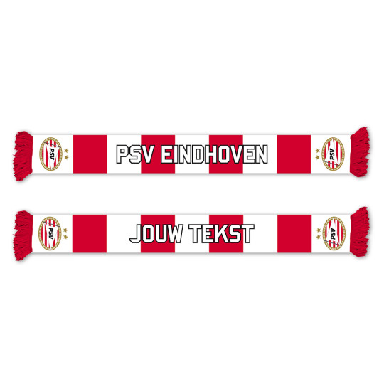 PSV Fleece Sjaal (Nr.1 Fan) Gepersonaliseerd
