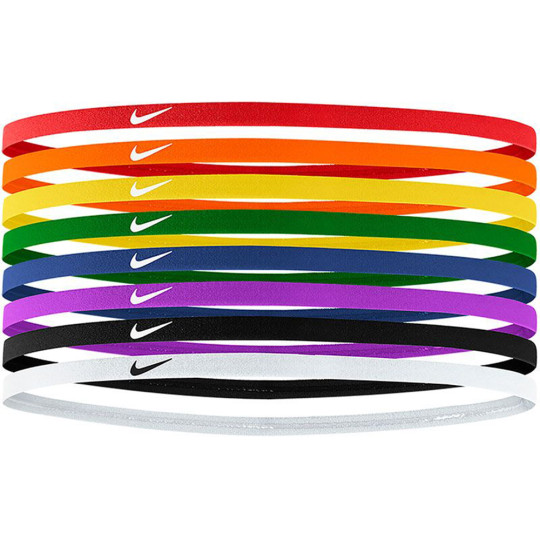 Lot de 8 bandeaux multicolores Nike Skinny