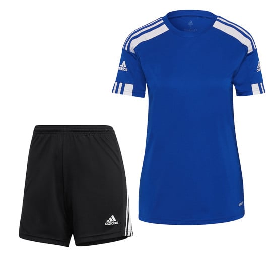 adidas Squadra 21 Trainingsset Dames Blauw Zwart