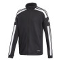 Veste d'entraînement Adidas Squadra 21 pour enfants, noir et blanc