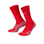 Nike Strike Crew Chaussettes de Foot Rouge Blanc