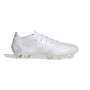 adidas Predator Accuracy.1 Low Gazon Naturel Chaussures de Foot (FG) Blanc Métallique