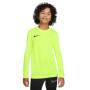 Nike Park VII Maillot de Foot Manches Longues Enfants Néon Jaune Noir