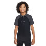 Polo Nike Academy Pro pour enfants noir gris