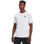 Under Armour Sportstyle Left Chest Logo T-Shirt Blanc Noir
