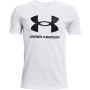 Under Armour Sportstyle Logo T-Shirt Kids Wit Zwart