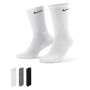 Nike Everyday Cushioned Chaussettes de Sport 3-Pack Noir Gris Blanc
